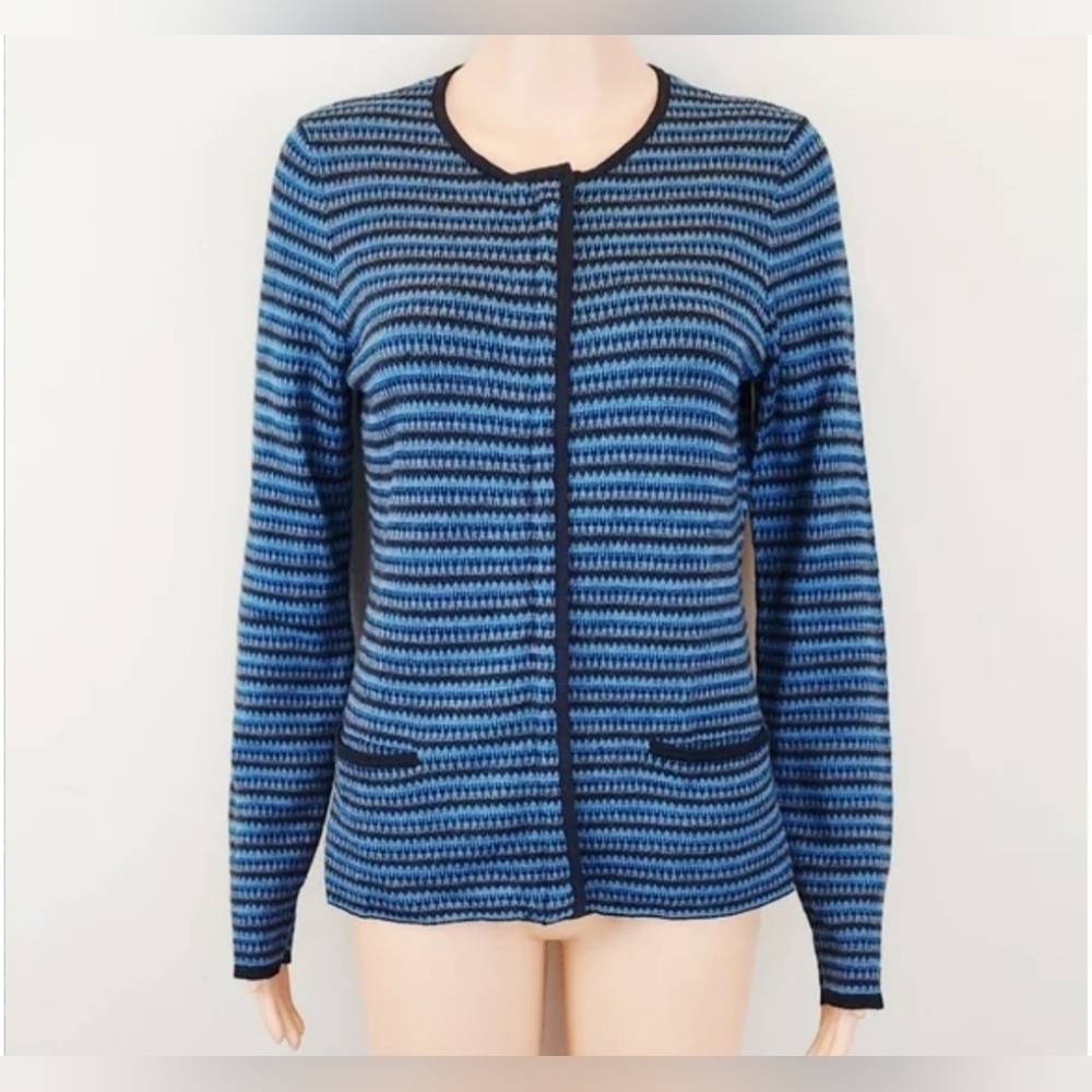 Ann Taylor Womens Elegant Powerful Zip Up Sweater Size XS NWOT